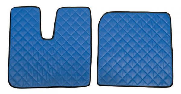 Paar Kunstlederteppiche - Blau - Mann TGX (09/07>12/17)