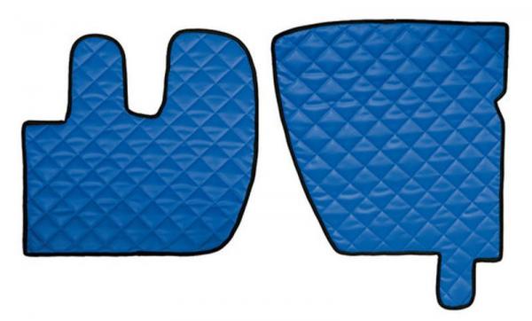 Paar Kunstlederteppiche - Blau - Renault Premium 2 (09/05>12/13)