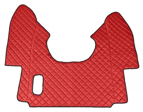 Mittelteppich aus Kunstleder - Rot - Daf XF95 (11/01>12/07) automatisch