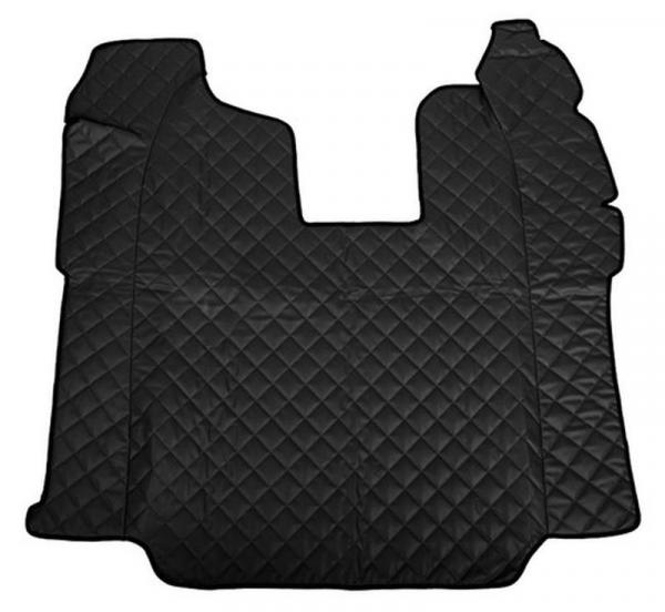 Kunstleder-Zentralteppich - Schwarz - Scania R Serie 6 (09/09>08/13) Automatik, pneumatische Sitzpolster - Scania R Serie 6 - Streamline (09/13>12/17) Automatik, Recaro-Sitze, pneumatische Sitzpolster - Scania R Serie 6 - Streamline (09/13>12/17) Automati