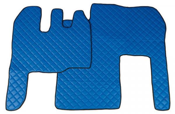 Einfacher Kunstlederteppich - Blau - Renault Magnum (01/01>06/13) manual