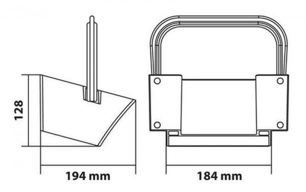 Schuhablage aus Kunststoff - G46 - Klein