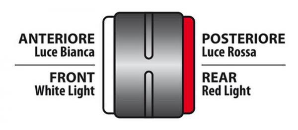 Ilumia, 2 Led Begrenzungsleuchte, 24V - 60° - Flex - Links