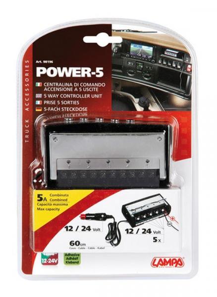 Power-5, Steuergerät, 5-Ausgangs-Zündung, 12/24V