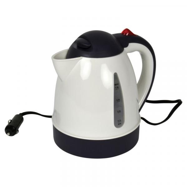 Carpoint Wasserkocher 24 V, 1 Liter, geeignet für LKW, PKW, Wohnwagen u.a.